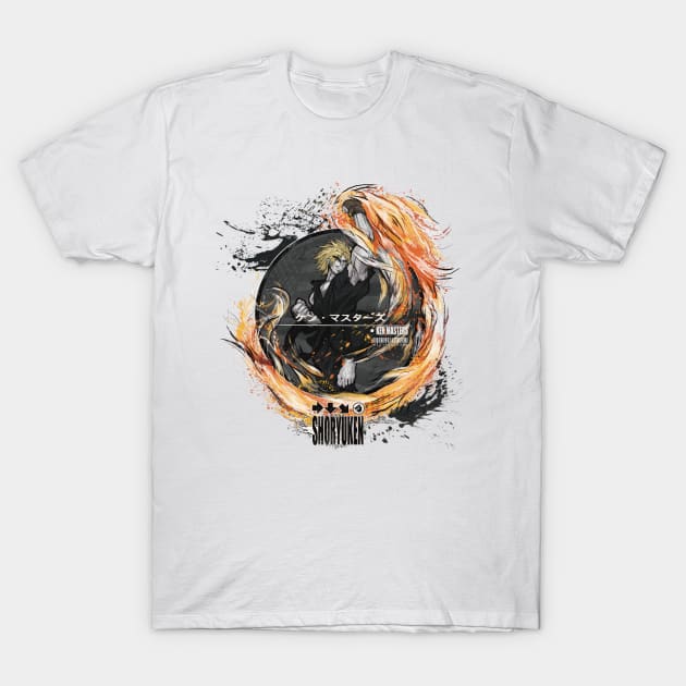 KEN: SHORYUKEN - BLACK T-Shirt by JF Penworks